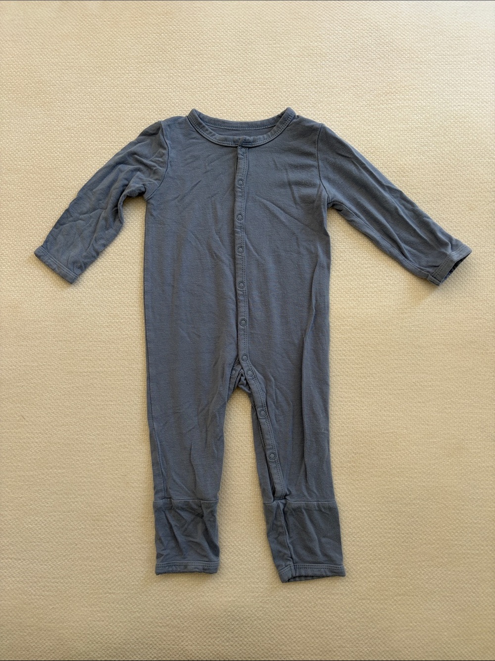Kyte BABY Snap Romper in Slate